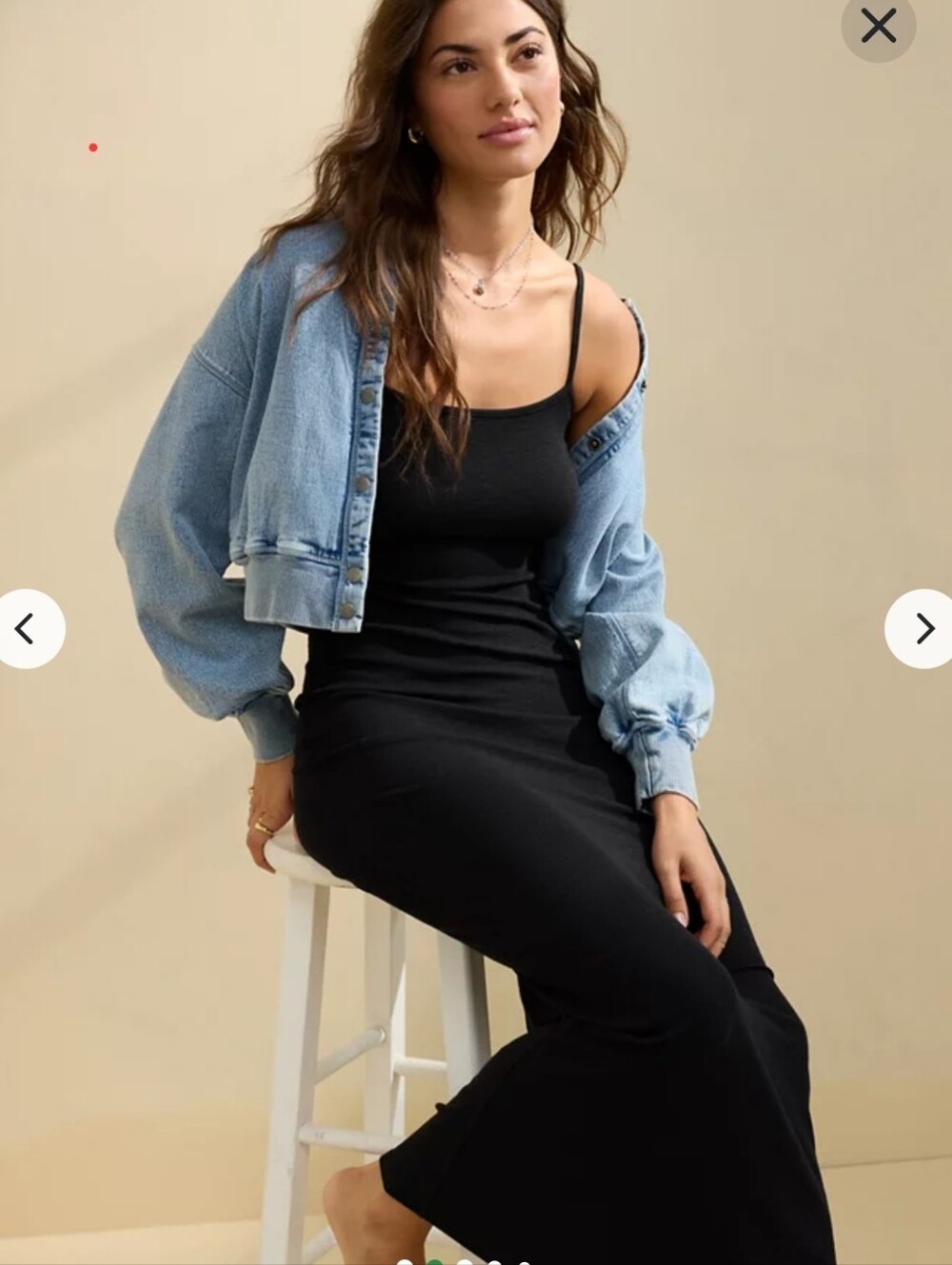 Aerie Ribbed Maxi Dress